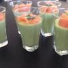 Mousse de courgettes au basilic et saumon (Dude)